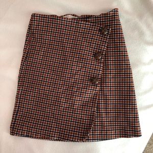 Urban Outfitters Plaid Mini Skirt